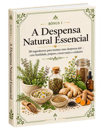Capa do bônus A Despensa Natural Essencial