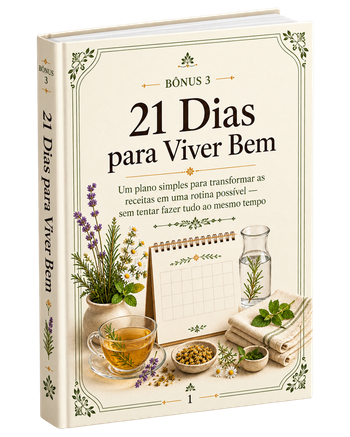 Capa do bônus 21 Dias para Viver Bem